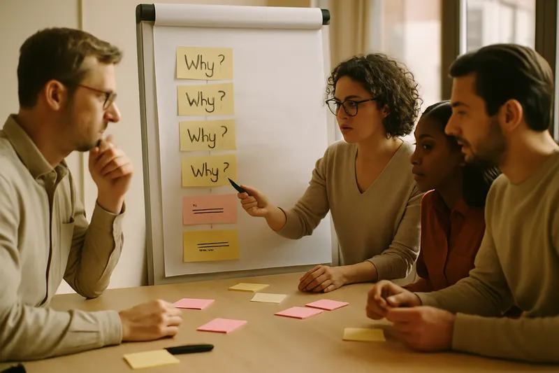 5 Pourquoi (Rétrospective Rootcause)