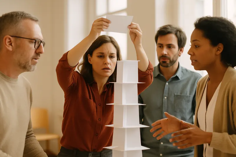 La tour de papier (Paper Tower)